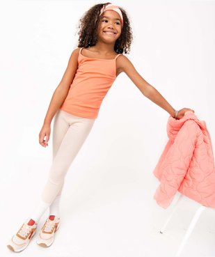 Débardeur fille à fines bretelles vue5 - GEMO (ENFANT) - GEMO