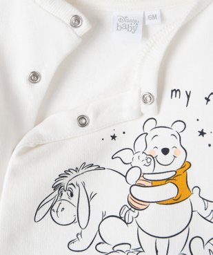 Sweat bébé garçon à fermeture pressionnée devant motif Winnie - Disney vue2 - DISNEY DTR - GEMO