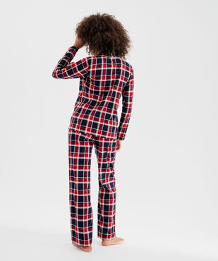 Pyjama à motif tartan femme - LuluCastagnette vue5 - LULUCASTAGNETTE - GEMO