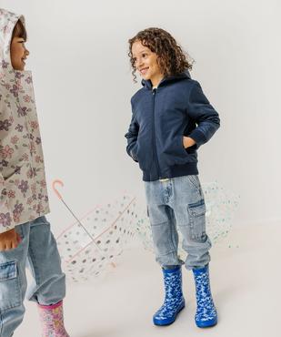 Blouson bomber à capuche garçon vue6 - GEMO 4G GARCON - GEMO