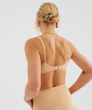Soutien-gorge corbeille en microfibre femme vue2 - GEMO(HOMWR FEM) - GEMO