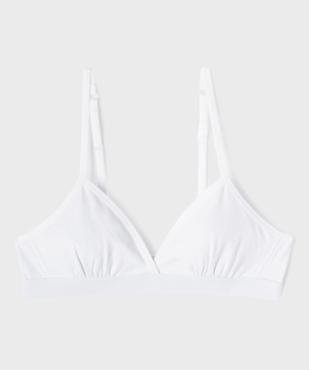 Soutien-gorge triangle à fines bretelles fille vue1 - GEMO 4G FILLE - GEMO