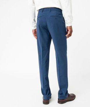 Pantalon de costume ajusté homme vue3 - GEMO (HOMME) - GEMO