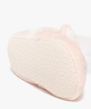 Chaussons de naissance bébé fille forme licorne en velours vue6 - LITTLE LOVE GEMO FOR GOOD - GEMO