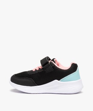 Baskets fille en mesh à lacets et scratch – Umbro Loran vue3 - UMBRO - GEMO