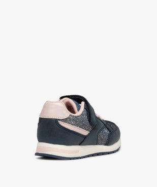 Baskets fille style retro running en mesh brillant vue4 - GEMO (ENFANT) - GEMO
