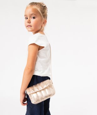Sac besace compact et matelassé fille vue5 - GEMO (ENFANT) - GEMO