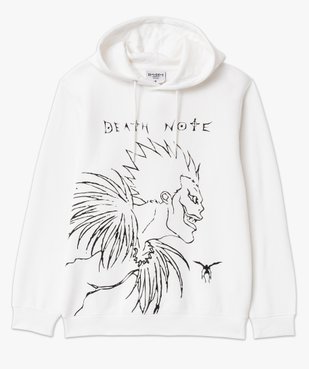 Sweat molletonné à capuche homme - Death Note vue4 - DEATH NOTE - GEMO