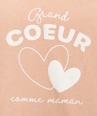 Tee-shirt manches longues imprimé bébé fille vue2 - GEMO 4G BEBE - GEMO