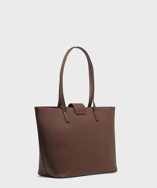Sac cabas rigide en matière texturée femme vue2 - GEMO (ACCESS) - GEMO