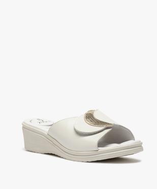 Mules femme confort à talon compensé – 5 Zones vue2 - 5 REFLEX ZONES - GEMO