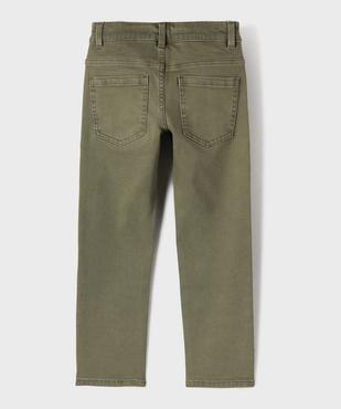 Pantalon en matière résistante extensible garçon vue3 - GEMO (ENFANT) - GEMO