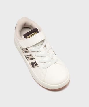 Baskets Grand Court 3.0 à motifs léopard fille - Adidas vue5 - ADIDAS - GEMO