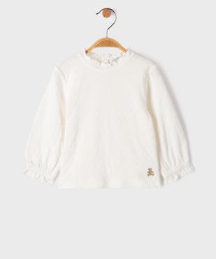 Ensemble 2 pièces salopette fleurie et tee-shirt bébé fille - LuluCastagnette vue5 - LULUCASTAGNETTE - GEMO