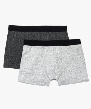 Boxers homme grande taille assortis (lot de 2) vue1 - GEMO 4G HOMME - GEMO