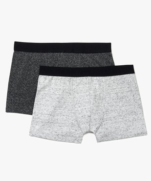 Boxers homme grande taille assortis (lot de 2) vue1 - GEMO 4G HOMME - GEMO