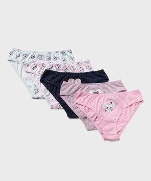 Culotte en coton imprimé fille - Gabby et la Maison magique (lot de 5) vue1 - GABBY - GEMO