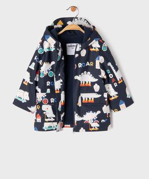 Imperméable à capuche et doublure polaire bébé  vue4 - GEMO(BEBE DEBT) - GEMO