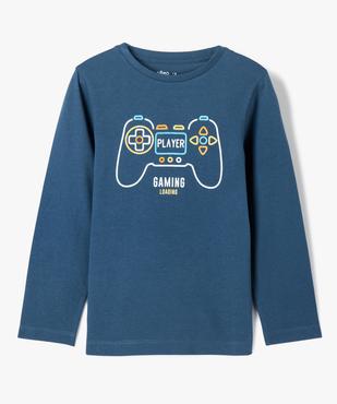 T-shirt imprimé à manches longues garçon vue1 - GEMO (ENFANT) - GEMO