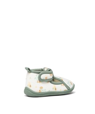 Chaussons imprimés jungle à scratch bébé vue4 - GEMO 4G BEBE - GEMO