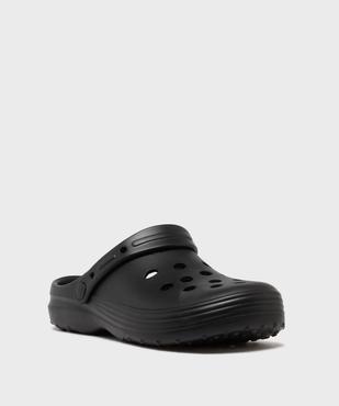 Sabots souples perforés unis femme vue2 - GEMO (PLAGE) - GEMO
