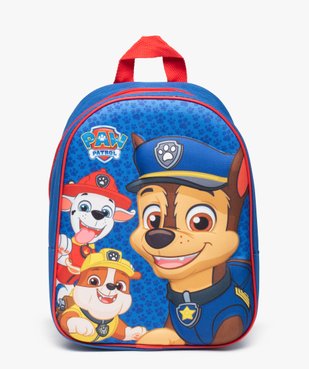 Sac à dos garçon à imprimé en relief - La Pat'Patrouille vue1 - PAT PATROUILLE - GEMO