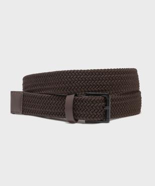 Ceinture tressée élastique homme vue1 - GEMO (ACCESS) - GEMO