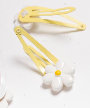 Pinces à cheveux clic clac fantaisie (lot de 4) vue2 - GEMO (ACCESS) - GEMO