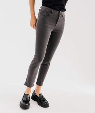 Jean femme slim à taille haute - L26 vue5 - GEMO 4G FEMME - GEMO