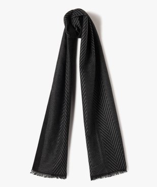 Écharpe fine à motif chevrons homme vue1 - GEMO (ACCESS) - GEMO
