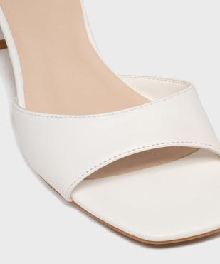 Sandales à talon toucher velours femme - Valentina Baldano vue6 - VALENTINA BALDA - GEMO