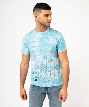 Tee-shirt manches courtes tie-and-dye imprimé homme - Pokémon vue1 - POKEMON - GEMO