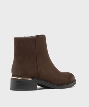 Boots à talon femme - Valentina Baldano vue4 - VALENTINA BALDA - GEMO