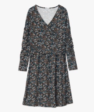 Robe de grossesse et d'allaitement en maille vue4 - GEMO (MATER) - GEMO