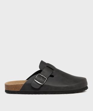 Sabots avec semelle intérieure cuir ergonomique homme vue1 - URBAN STEPS - GEMO