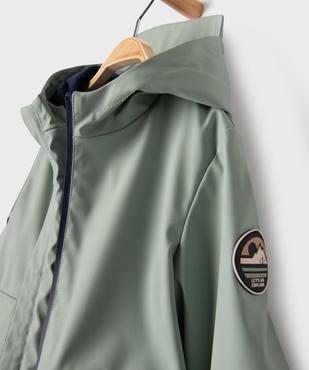 Imperméable à capuche et doublure polaire bébé  vue4 - GEMO(BEBE DEBT) - GEMO