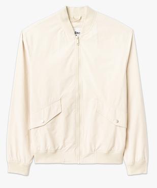 Blouson bomber zippé léger homme vue4 - GEMO (HOMME) - GEMO
