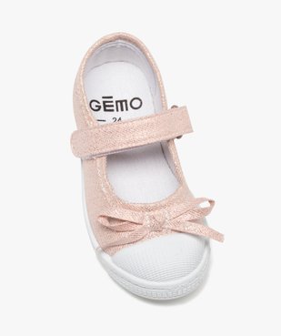 Babies fille en toile pailletée et bout renforcé vue5 - GEMO (ENFANT) - GEMO