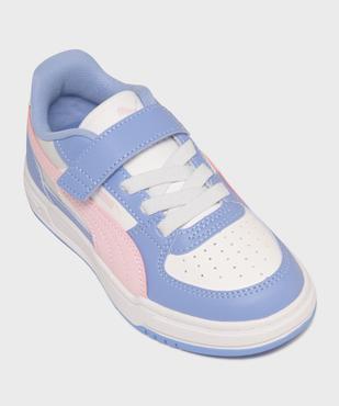 Baskets basses Caven III Block  AC+ à scratch fille - Puma vue5 - PUMA - GEMO