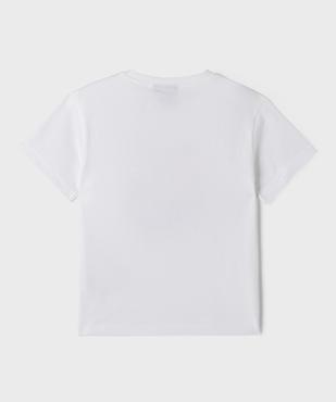 Tee-shirt col rond imprimé garçon - Mario vue3 - MARIO - GEMO