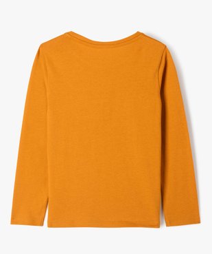 Tee-shirt à manches longues avec motif fille vue3 - GEMO (ENFANT) - GEMO