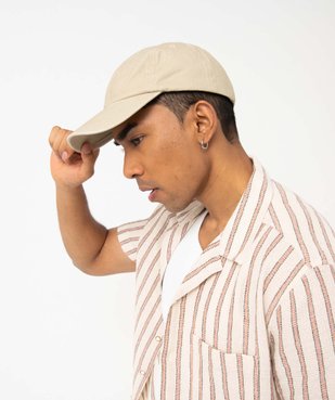 Casquette homme en coton ajustable vue5 - GEMO (ACCESS) - GEMO