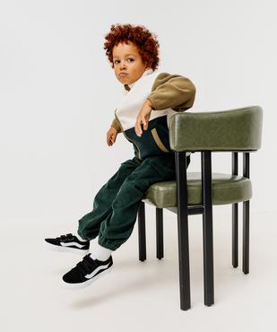 Pantalon jogger en velours côtelé garçon vue5 - GEMO (ENFANT) - GEMO