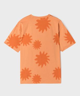Tee-shirt manches courtes en coton imprimé garçon vue3 - GEMO 4G GARCON - GEMO