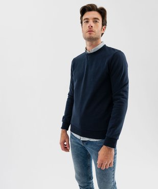 Sweat avec intérieur molletonné homme vue10 - GEMO 4G HOMME - GEMO