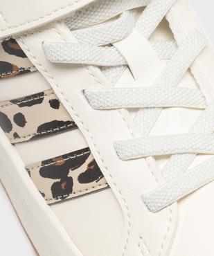 Baskets Grand Court 3.0 à motifs léopard fille - Adidas vue6 - ADIDAS - GEMO