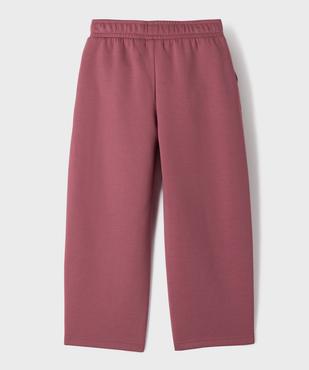 Pantalon de jogging fluide fille vue4 - GEMO (ENFANT) - GEMO