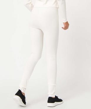 Legging femme en maille à grosses côtes vue3 - GEMO(FEMME PAP) - GEMO