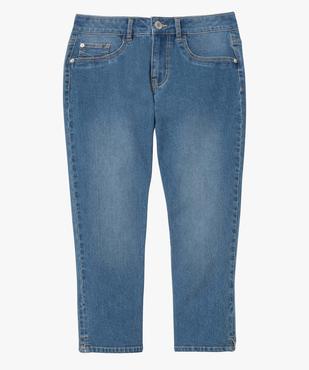 Pantacourt femme en toile denim extensible vue10 - GEMO 4G FEMME - GEMO
