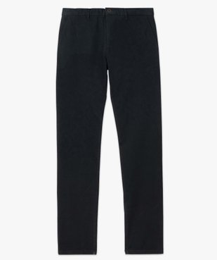 Pantalon chino en coton stretch coupe Slim homme vue4 - GEMO 4G HOMME - GEMO